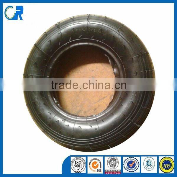 Yinzhu Gainran Manufacturer air wheel 10*3.50-4 wooden cart wheel