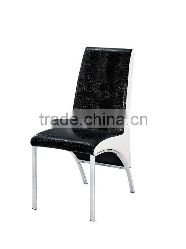 steel base powder painting colorful dining chair
