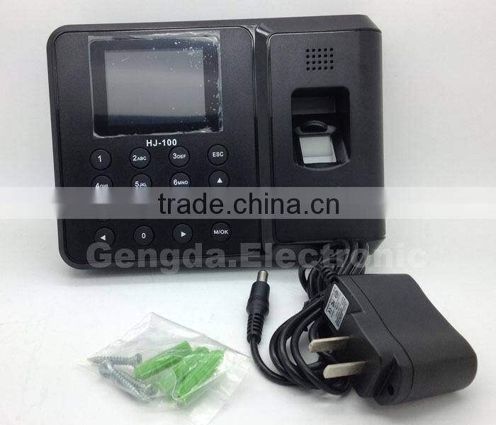 High quality employee time clock biometric fingerprint time attendance machine price