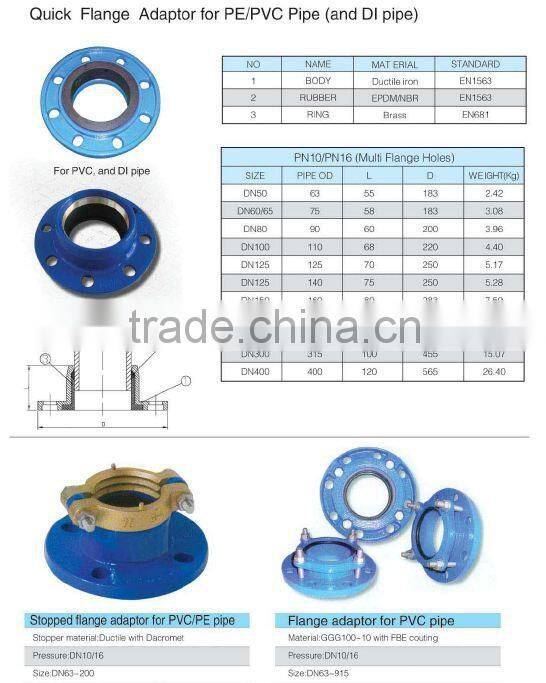 PE Flange Adaptor