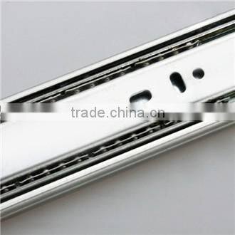 Jieyang 3-fold ball bearing soft closing drawer slide for furniture hardware