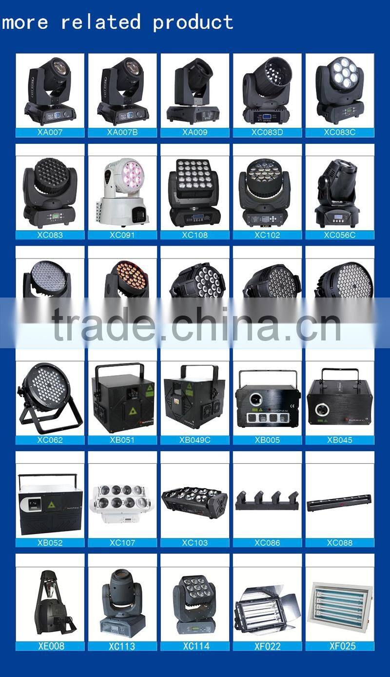 3W 6pcs led effect light transparent crystal ball light