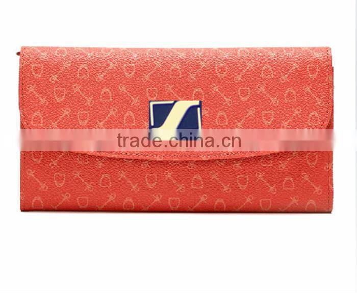 Wholesale fashion design leather wallet for women