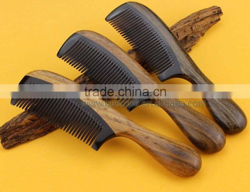 2016 New Arrival Wood OX Horn Comb Wholesale