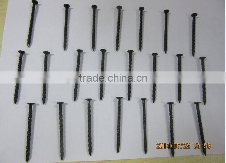 galvanized twisted shank roof nail factory
