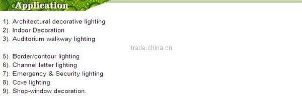 7w COB LED recessed wall light