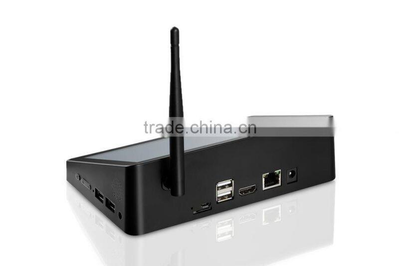 802.11b/g/n wifi Intel Baytrail-T CR Quad-core 1.33GHz ir remote control Bluetooth4.0 KODI windows8.1 best tv box
