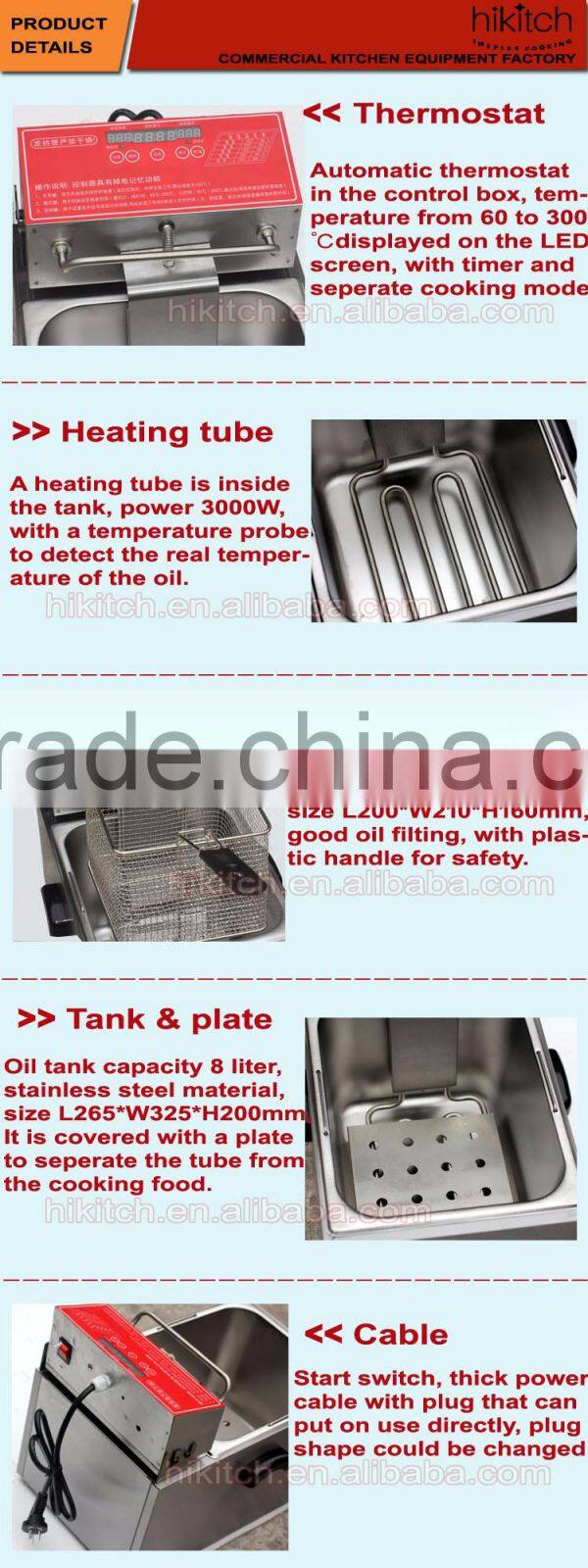 Used hotel equipment salers digital computer fryer electric fish fryer