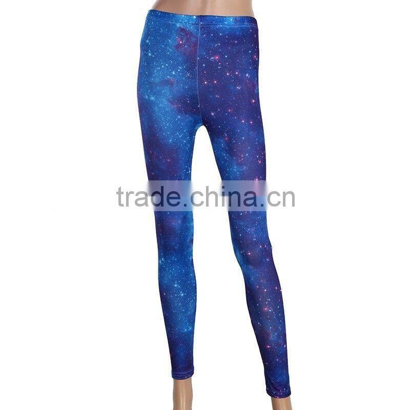 Digital Sublimation Printed Leggings, Custom Design Top Quality Fourway Lycra Fabric