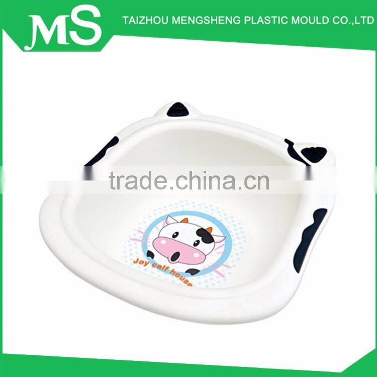 Precision CNC Machining Washbasin Plastic Injection Mold During