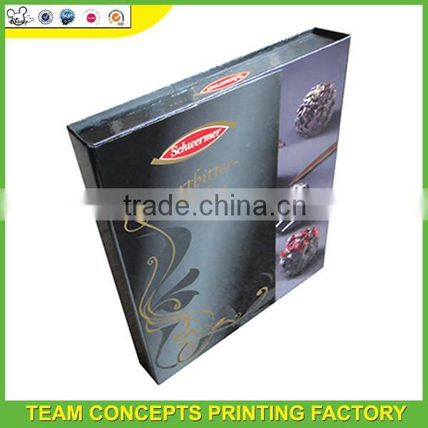 Fashionable patterns magnetic slide box packaging