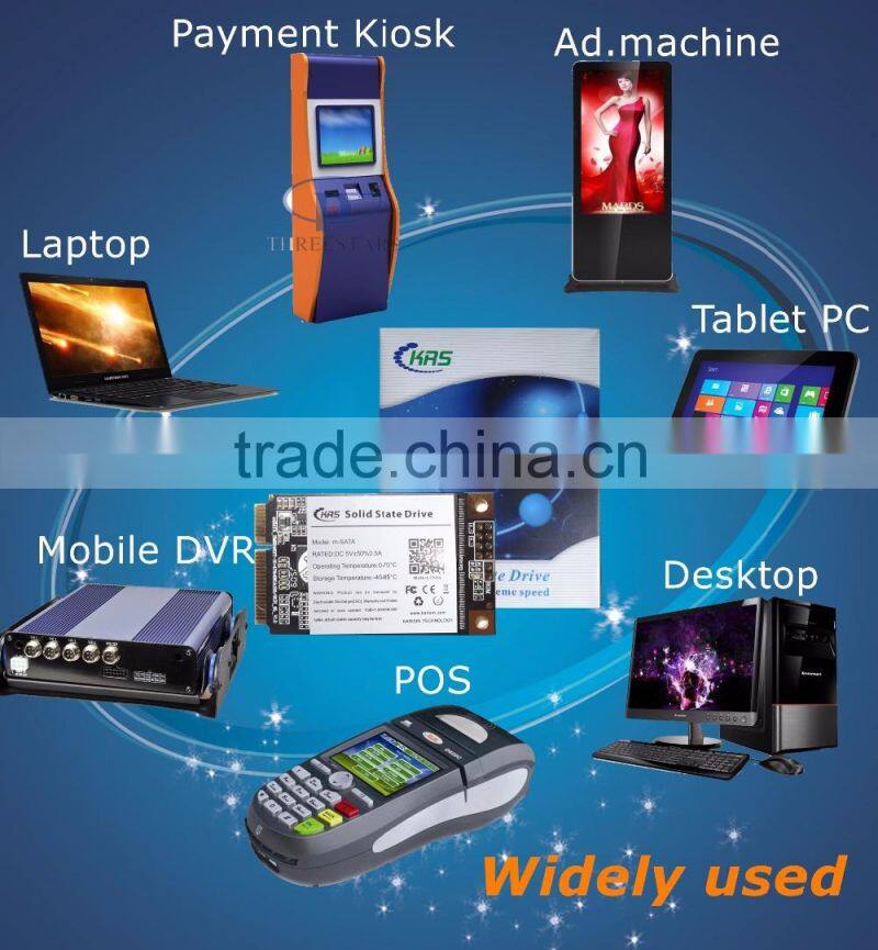 Karisin internal mSATA SATA3 6.0Gb/s ssd 120 gb with CE FCC ROHS Certificate