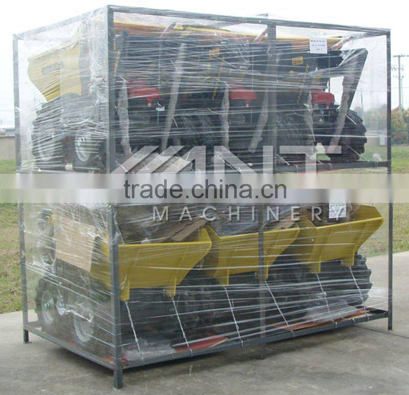 BY250 garden tracked power barrow 250kg loading power barrow