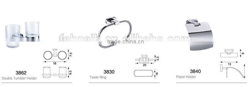 Concise Wall Mounted bathroom wc Toilet paper holder bar 3841A
