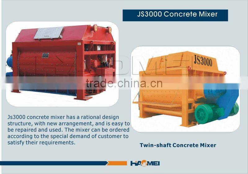 mezcladora de hormigon JS3000 en venta