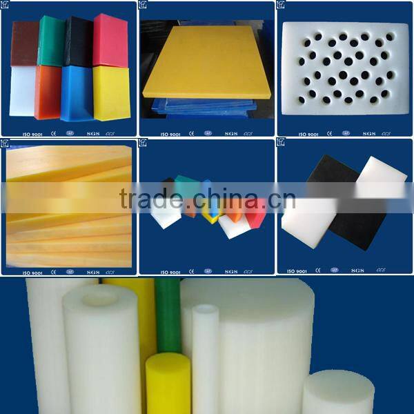 black pp cutting board by pression with CNC machining