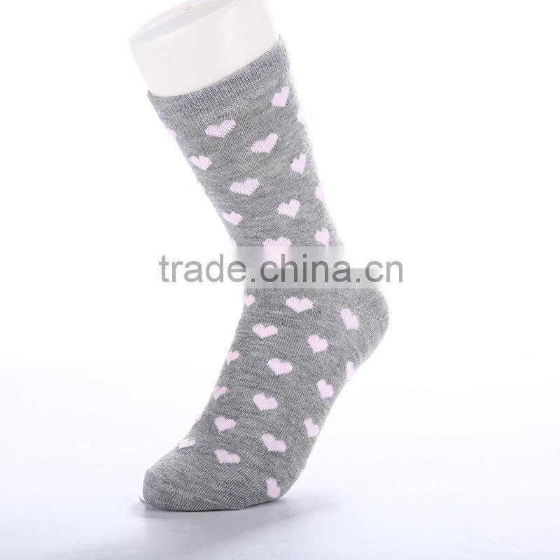 USA heart set women socks lady lovely socks cotton socks