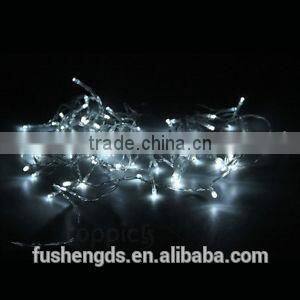 Battery Powered LED Fairy Lights 2M 20LED WHITE - ON / OFF / Flash- Christmas decoration