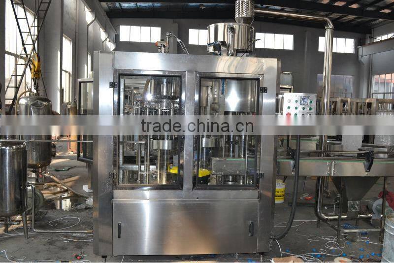 Ice-tea filling machine