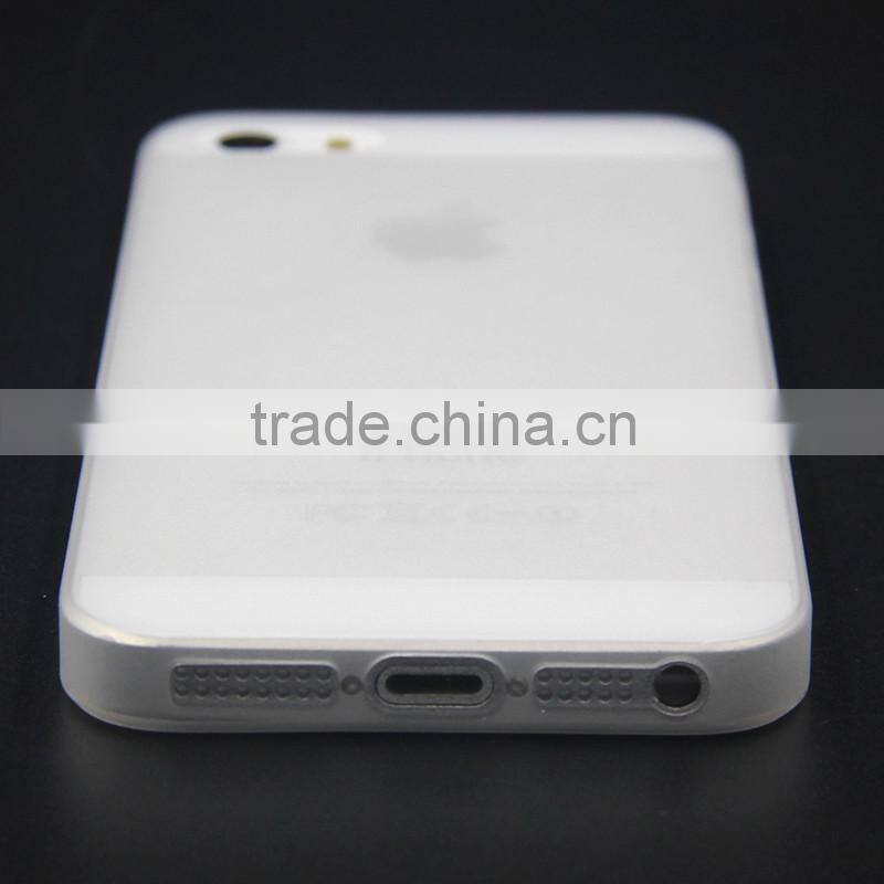 new arrival 0.35mm design for iPhone SE mobile phone case super thin design phone case