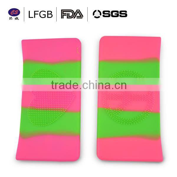 Factory price wholesale candy colorful hot sale silicone wallet