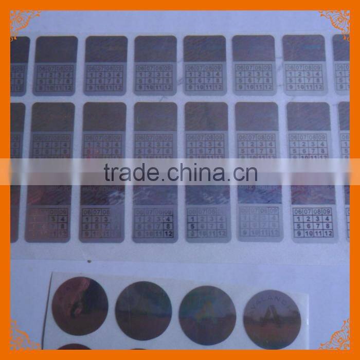 authenticity hologram security sticker maker