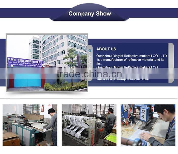 Self adhesive reflective film reflective sheeting for traffic road sign