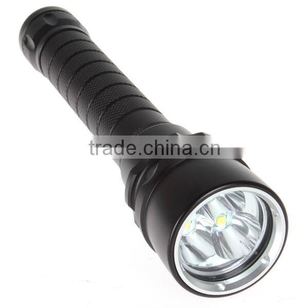 NEW Diving Torch CREE XM-L U2*3 LED 4000 Lumens scuba diving flashlight