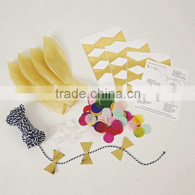 2016 Hot Sale 12-36inch Round Latex Transparent Balloons For Wedding Decoration Party Decoration with Tassels