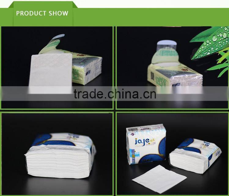 Compressed premium pocket fical tissue paper