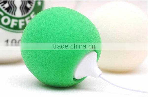 High Quality Audio mini Ball Shape Speaker Suitable for All Devices with 3.5mm Audio Jack