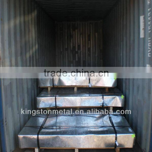 z25 Galvanized cold rolled carbon steel plate with prime quality