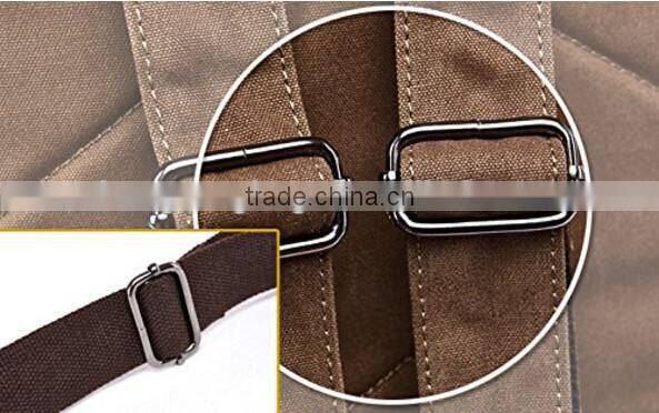 Vintage Canvas Backpack School Bag