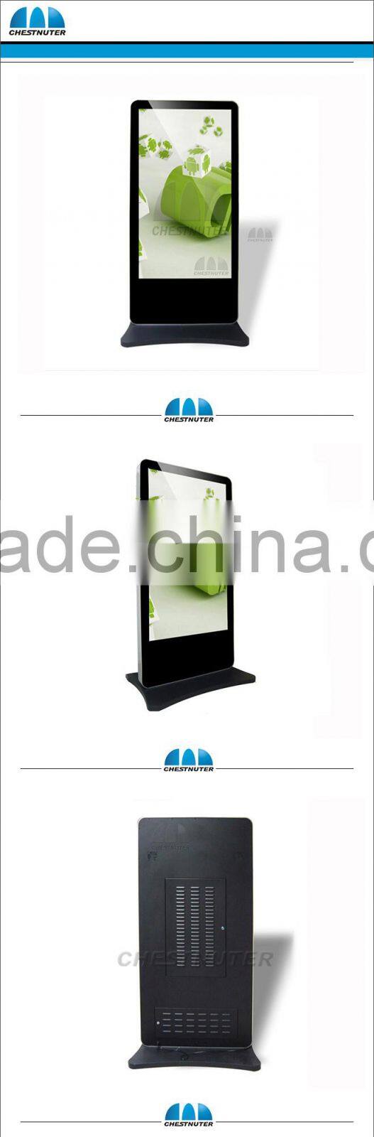 55inch supermarket floor standing HD TFT lcd kiosk ad display(CHESTNUTER)