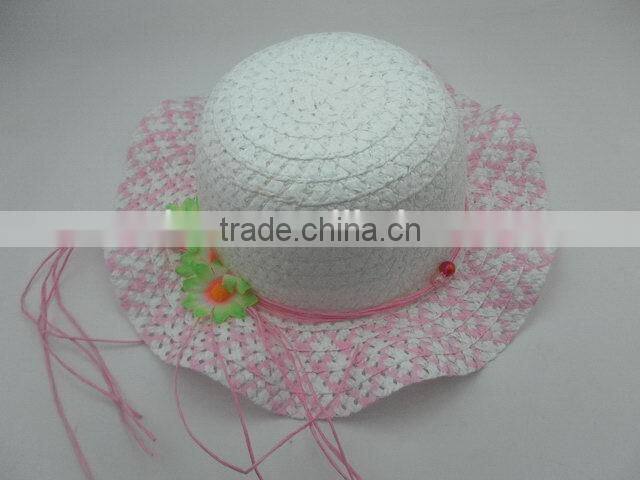 Top level customized children's cute straw hats