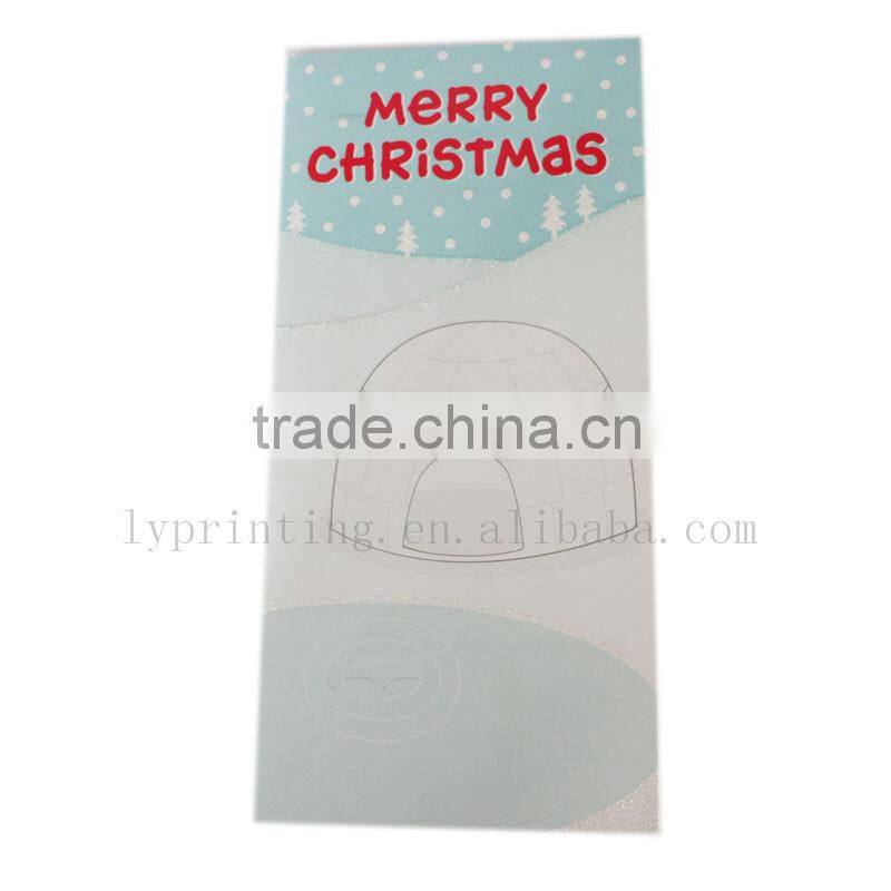 Cheap Christmas card flash christmas card printing