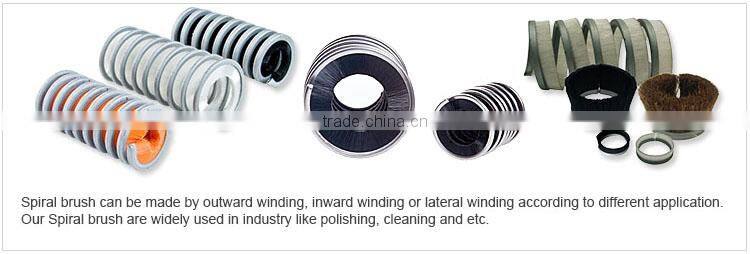 High Quality Spiral Nylon Rotary Brush Conveyor Belt Cleaner