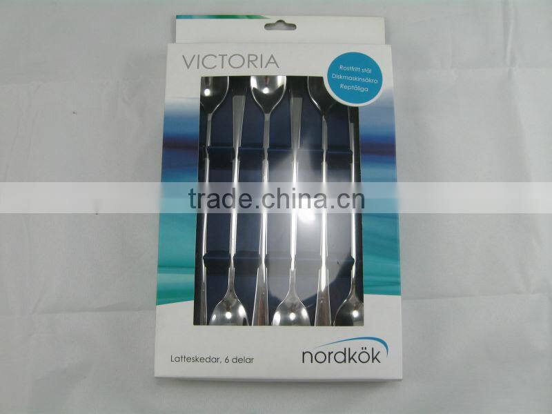 Stainless steel ice teaspoon