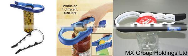 2015 hot sale plastic rubber can opener made in guangdong China,manufacturer of OEM/ODM can opener
