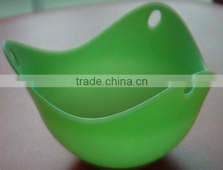 FDA & LFGB approval round silicone boiled egg cooker