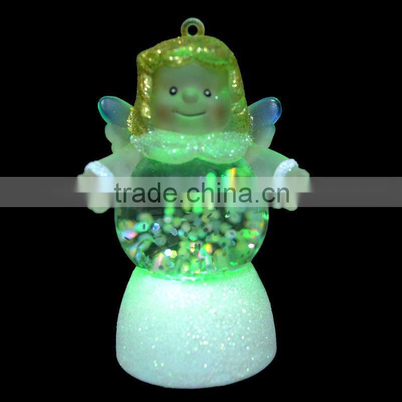 LED color changing holiday party decoration gifts angel night light