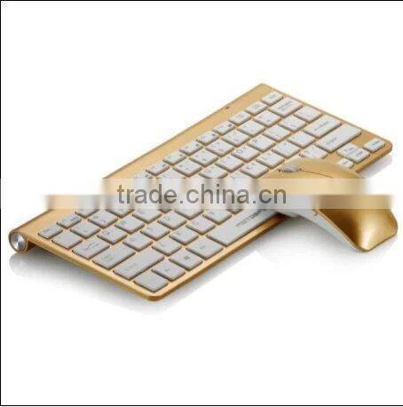 Motospeed Brand new high quality computer accessories ultra-thin 2.4g wireless keyboard and mouse combo for hisense smart tv KM9