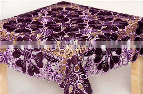 table cloth for weddings, White polyester table cloth