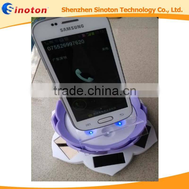 jewelry revolve solar power show display , also for mobile phone