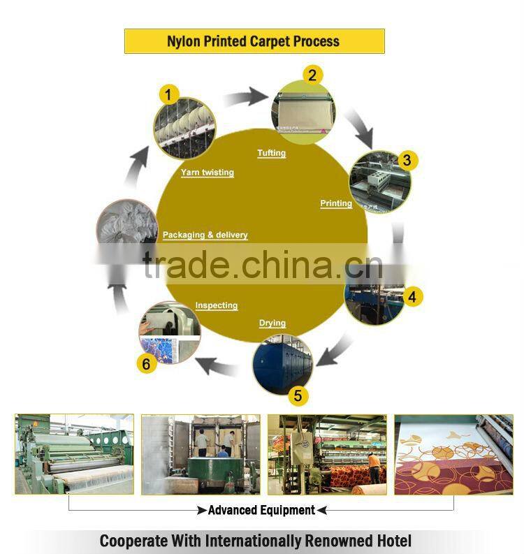 Exquisite luxury corridor carpet for star hotel