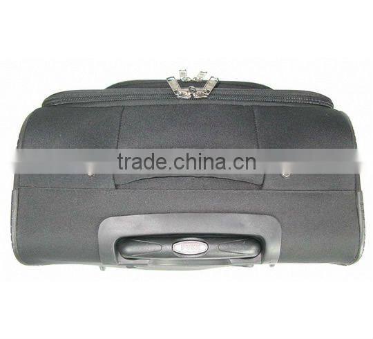 2014 china factory 2PCS eva travel trolley bag/600d polyester eva luggage trolley bag/travel trolley luggage bag