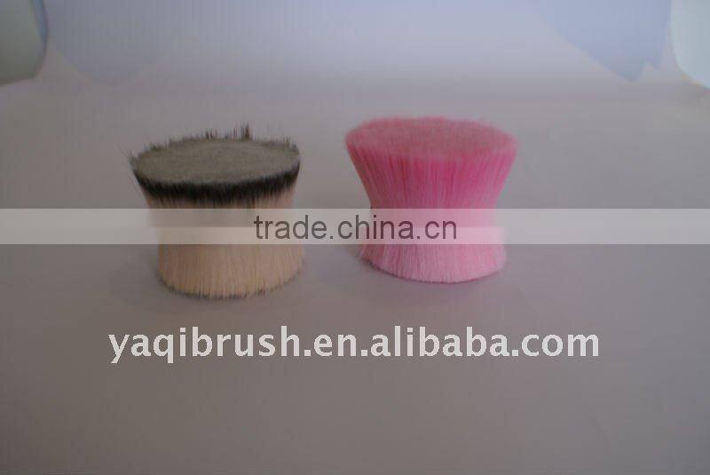 Top quality dyed two tone brown nylon hair