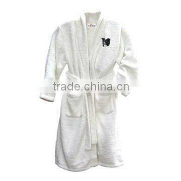 Super soft Men's cheap bathrobe for promotion