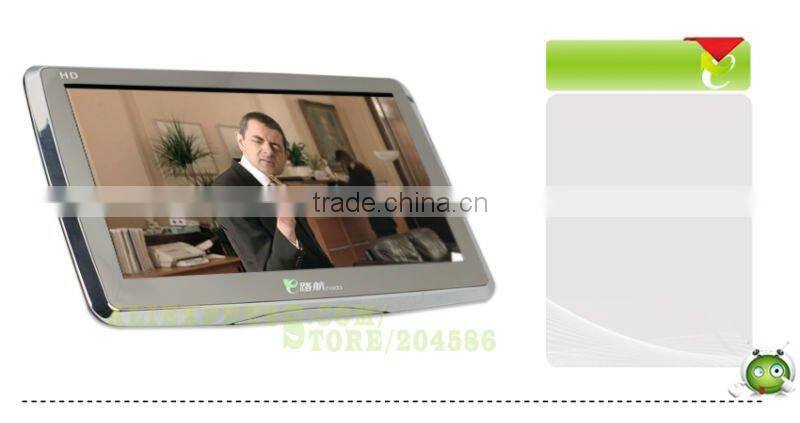 7 inch gps navigation for car Windows CE 6.0 128M RAM 4GB ROM with FM,Bluetooth AV-IN function