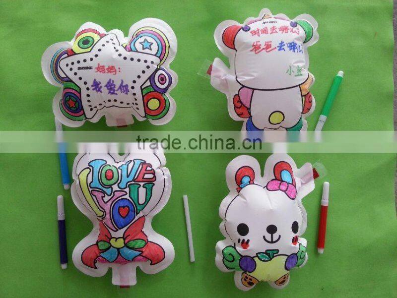 Hot selling Inflatable toys, DIY Inflatable car, Inflatable Balloon, DIY Balloon, Drawable DIY Balloon